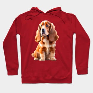 Canine Elegance: Cozy Cocker Companions Hoodie